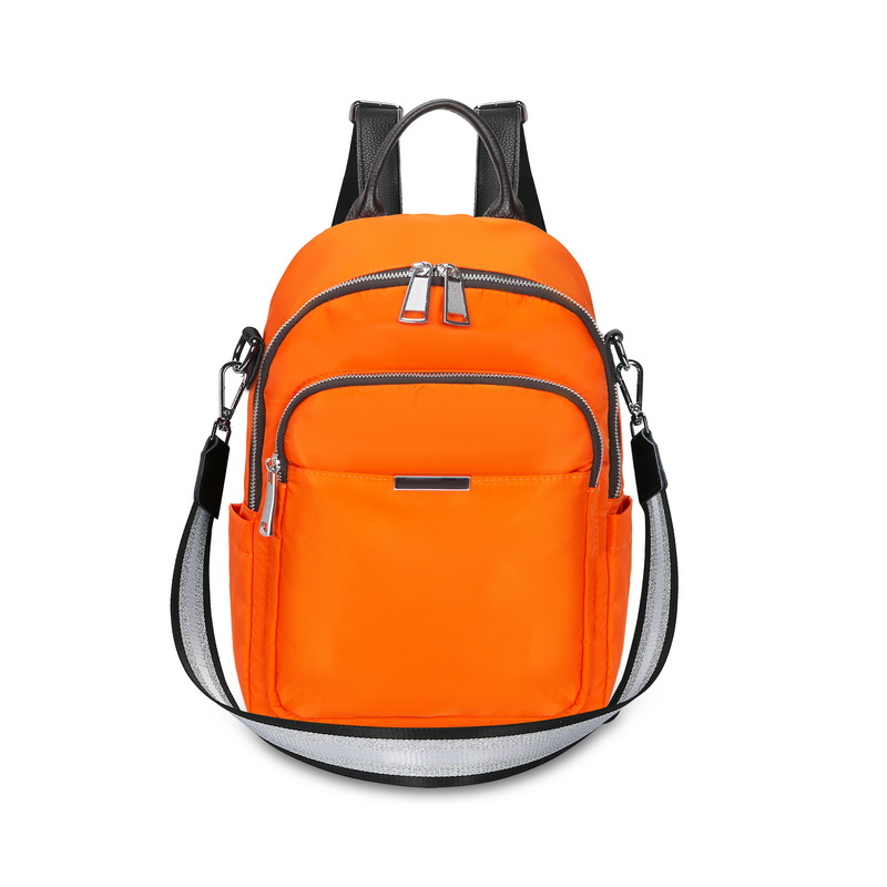 万浬马-高档时尚潮流爆款防水布料女式双肩斜挎三用包